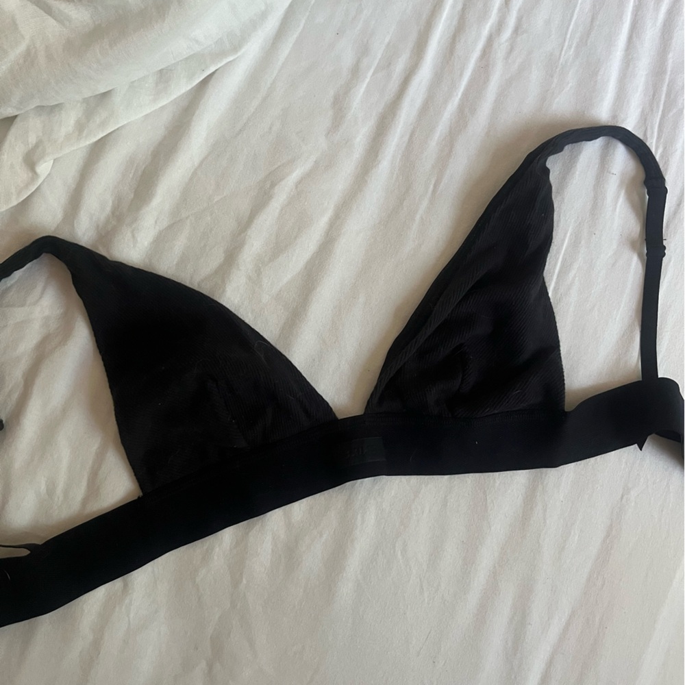 Skims cotton plunge bra